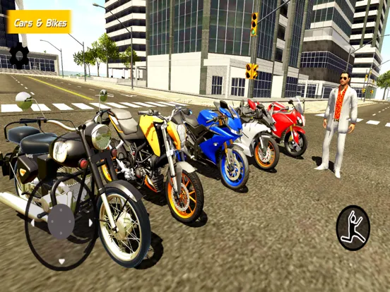 Zrzuty ekranu Indian Bike And Car Game 3D iPad 