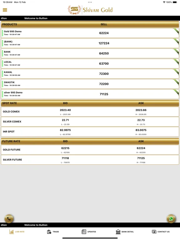 Shivam Gold iPad  Ekran Görüntüleri