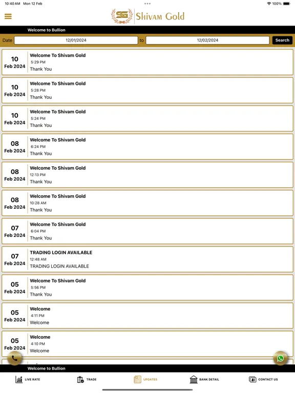 Shivam Gold iPad  Ekran Görüntüleri
