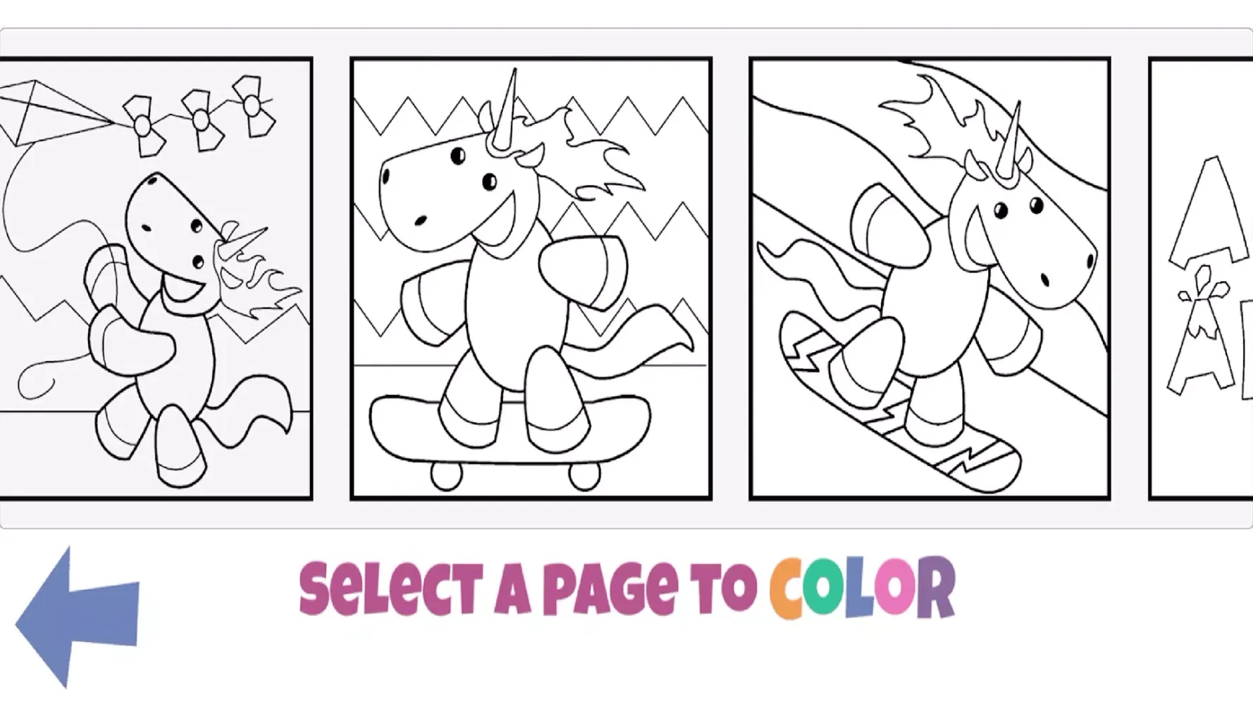 Capturas de tela do Unicorn Catch