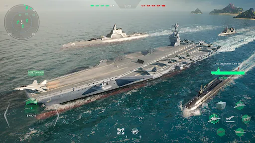 Modern Warships: Naval Battles应用截图