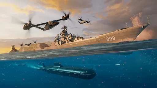 Modern Warships: Naval Battles应用截图