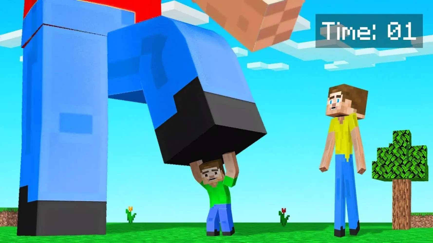 Player Shrink Mod in Minecraft应用截图