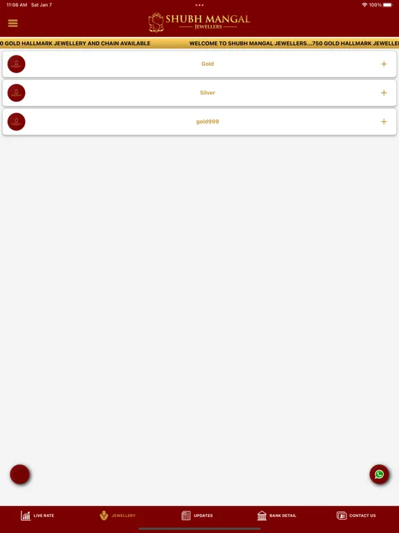 Shubh Mangal Jewellers iPad  Ekran Görüntüleri