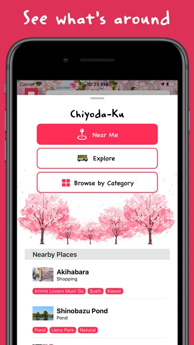 Screenshot di Sakura: Japan Travel Guide