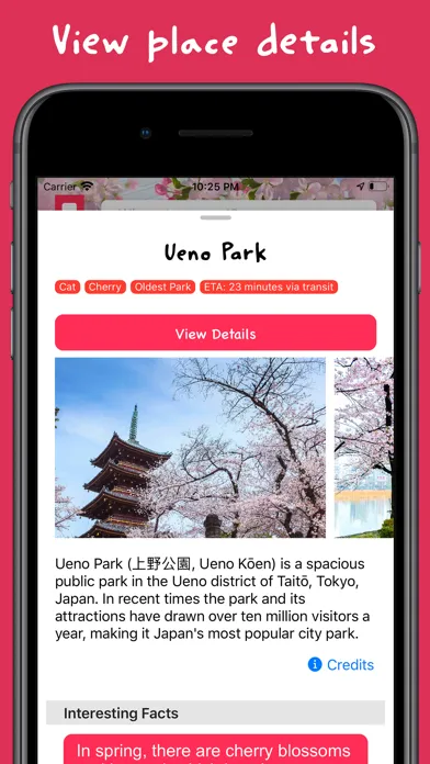 Screenshot di Sakura: Japan Travel Guide