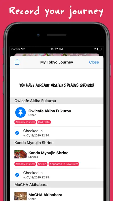 Screenshot di Sakura: Japan Travel Guide