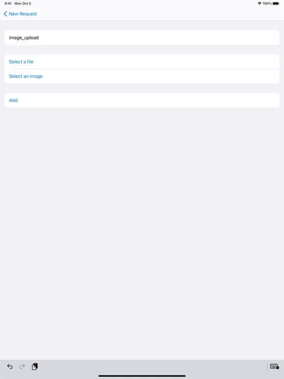 Captures d'écran de SimpleHTTP: Make HTTP requests iPad 