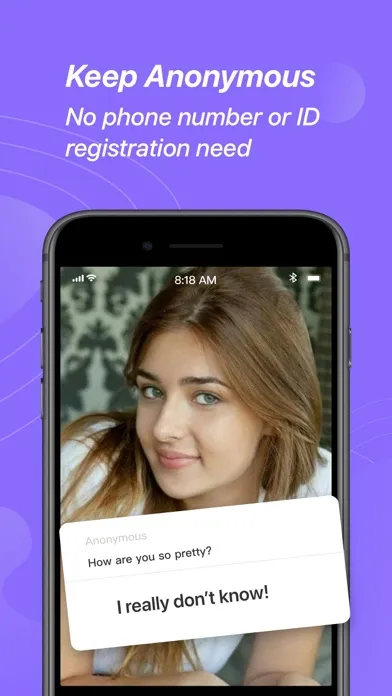 ภาพหน้าจอของ Bat Messenger - Anonymous chat