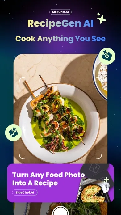 Screenshot di SideСhef: Easy Cooking Recipes