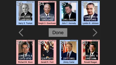 Capturas de tela do POTUS in Order
