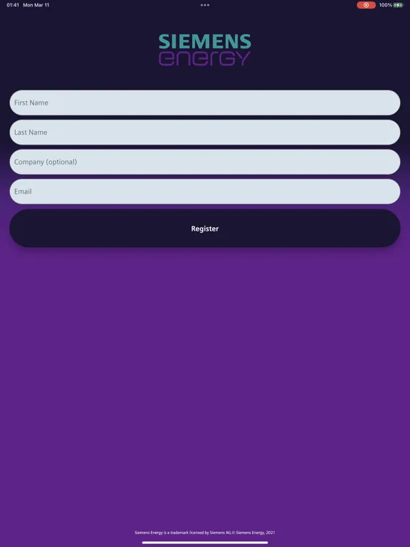 Rotating Equipment Selector iPad  스크린샷