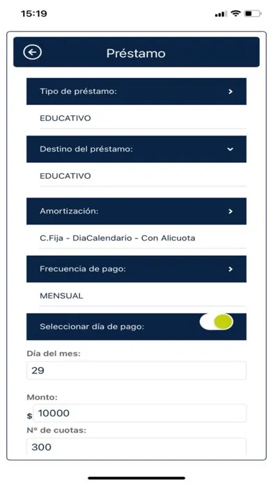 Tangkapan skrin Tu PEDRO en línea