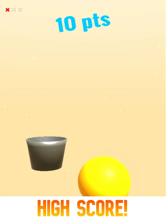 Captures d'écran de Classy Buckets: Swipe To Toss! iPad 
