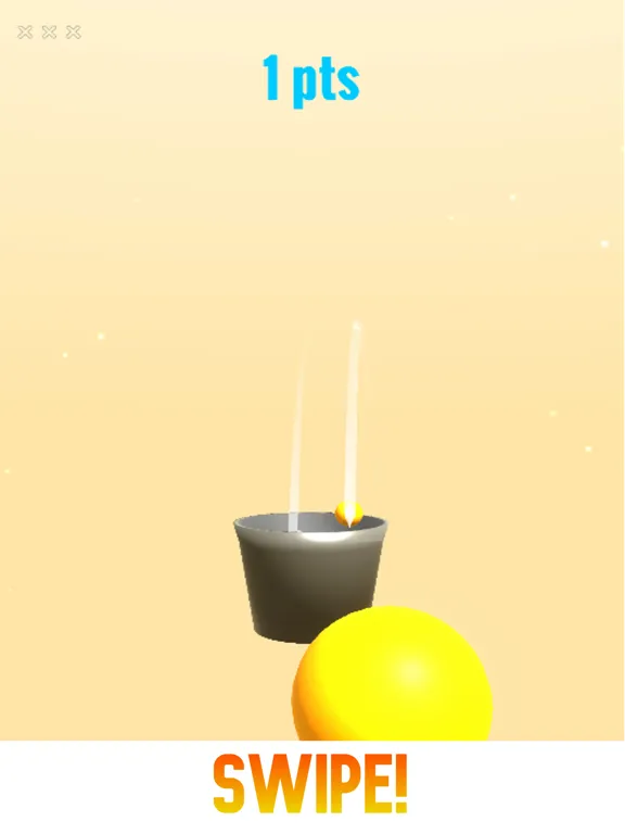 Captures d'écran de Classy Buckets: Swipe To Toss! iPad 