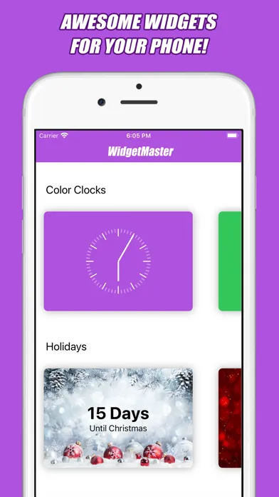 WidgetMaster: Cool Widgets سکرین شاٹس