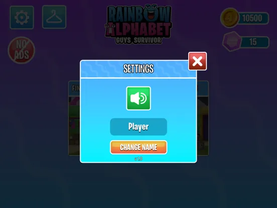 Zrzuty ekranu Rainbow Alphabet Guys Survivor iPad 