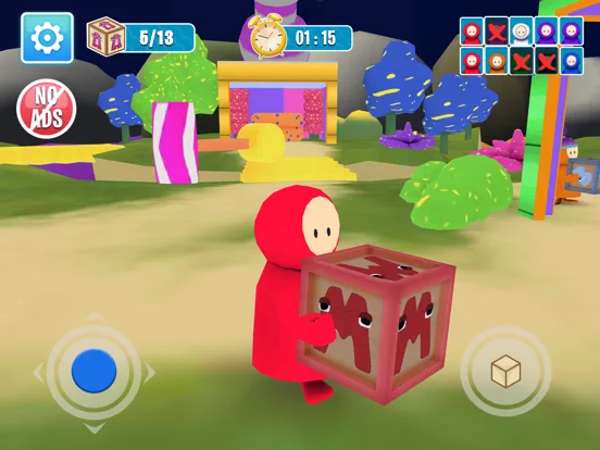Zrzuty ekranu Rainbow Alphabet Guys Survivor iPad 