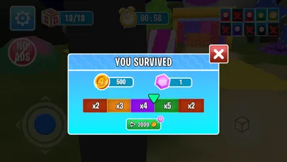 Zrzuty ekranu Rainbow Alphabet Guys Survivor