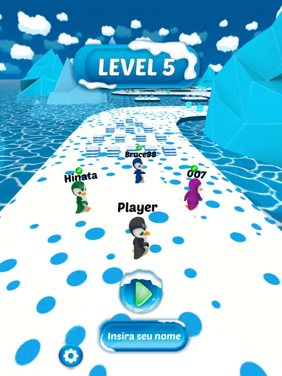 Capturas de pantalla de South Pole Race Ice Blocks iPad 
