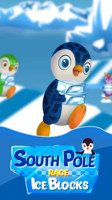 Capturas de pantalla de South Pole Race Ice Blocks