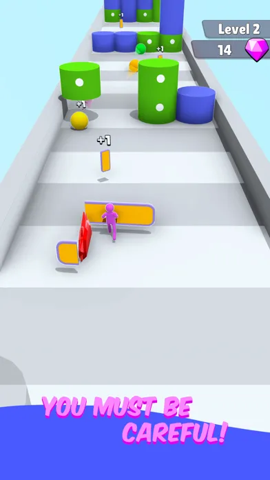 Capturas de tela do Bouncy Breakers