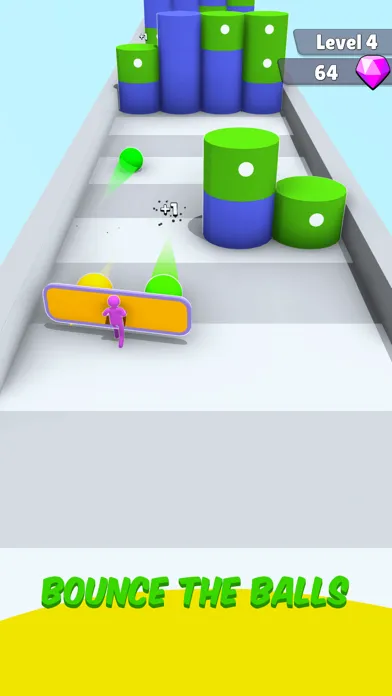 Capturas de tela do Bouncy Breakers