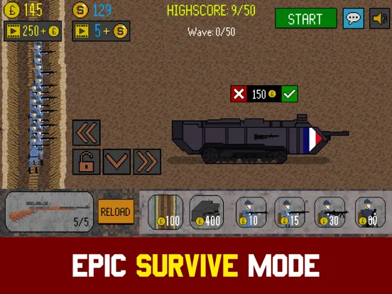Trench Warfare 1917: WW1 Game iPad  Screenshots