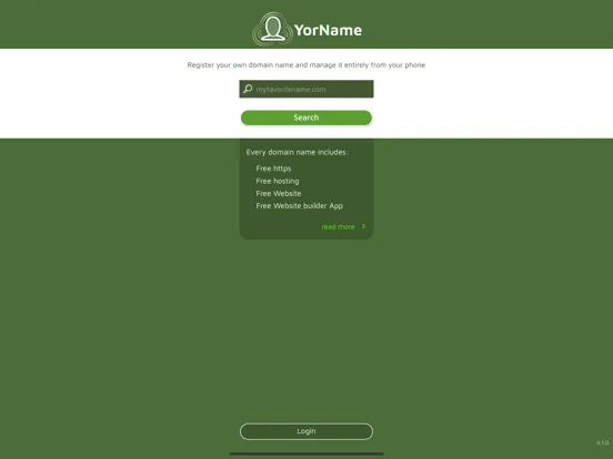 Zrzuty ekranu YorName: Register Domain Name iPad 
