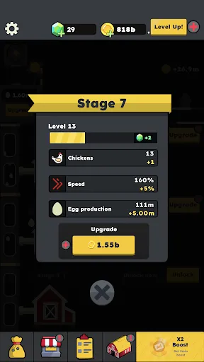 Tangkapan layar Idle Chicken Tycoon - Idle Sim