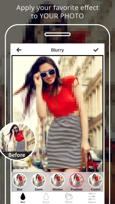 Blurry: Blur Photo Effects سکرین شاٹس
