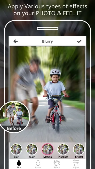 Blurry: Blur Photo Effects سکرین شاٹس