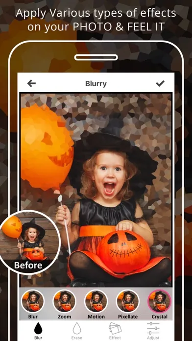 Blurry: Blur Photo Effects سکرین شاٹس