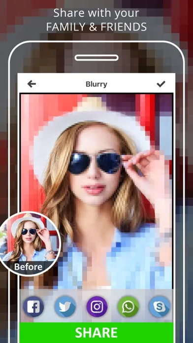 Blurry: Blur Photo Effects سکرین شاٹس