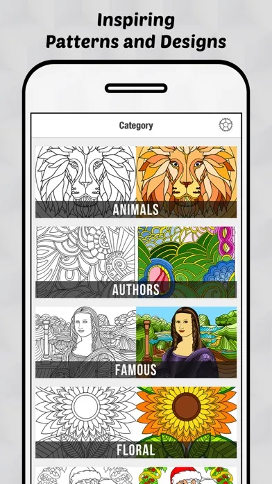 Line Art - Coloring Pages for Everyone স্ক্রিনশট