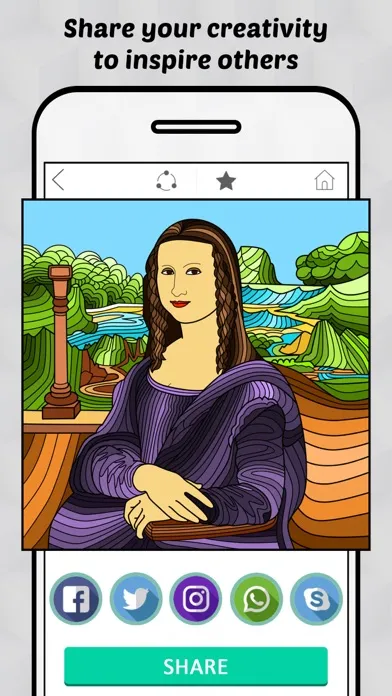 Line Art - Coloring Pages for Everyone স্ক্রিনশট