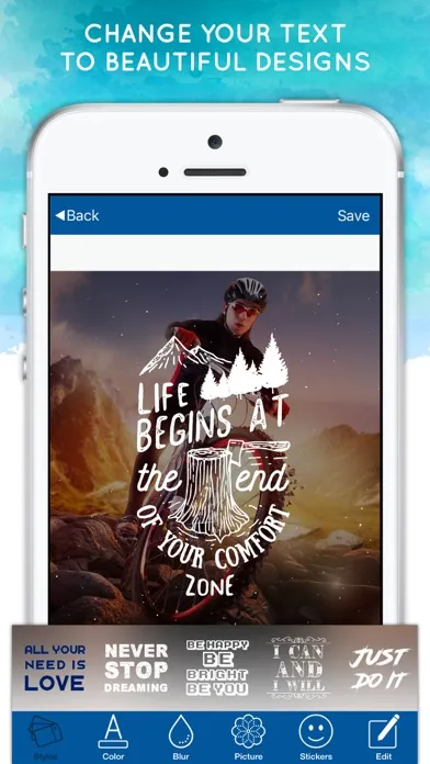 Picture Quotes Maker - Best Quotes and Sayings Screenshots
