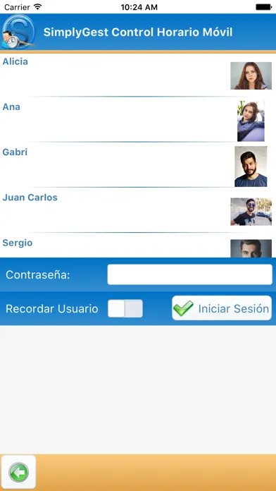 صور SimplyGest Control Horario