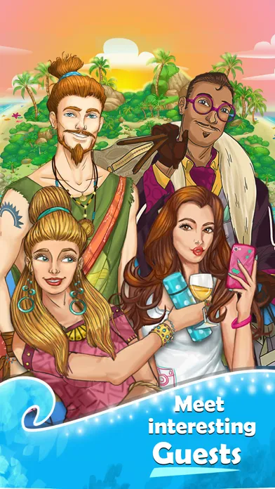 Eden Isle: Resort Paradise سکرین شاٹس