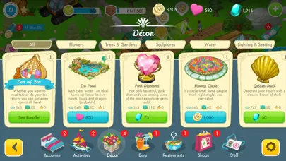 Eden Isle: Resort Paradise سکرین شاٹس