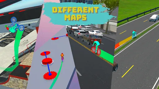 Bicycle Extreme Rider 3D Screenshots