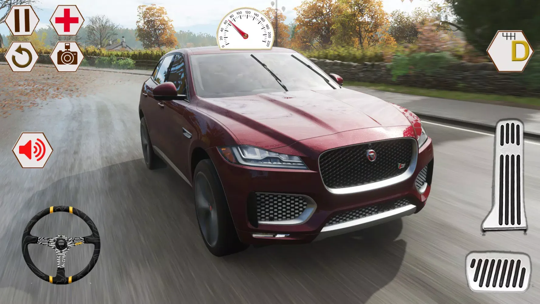 Captures d'écran de Drive Simulator Jaguar F Pace