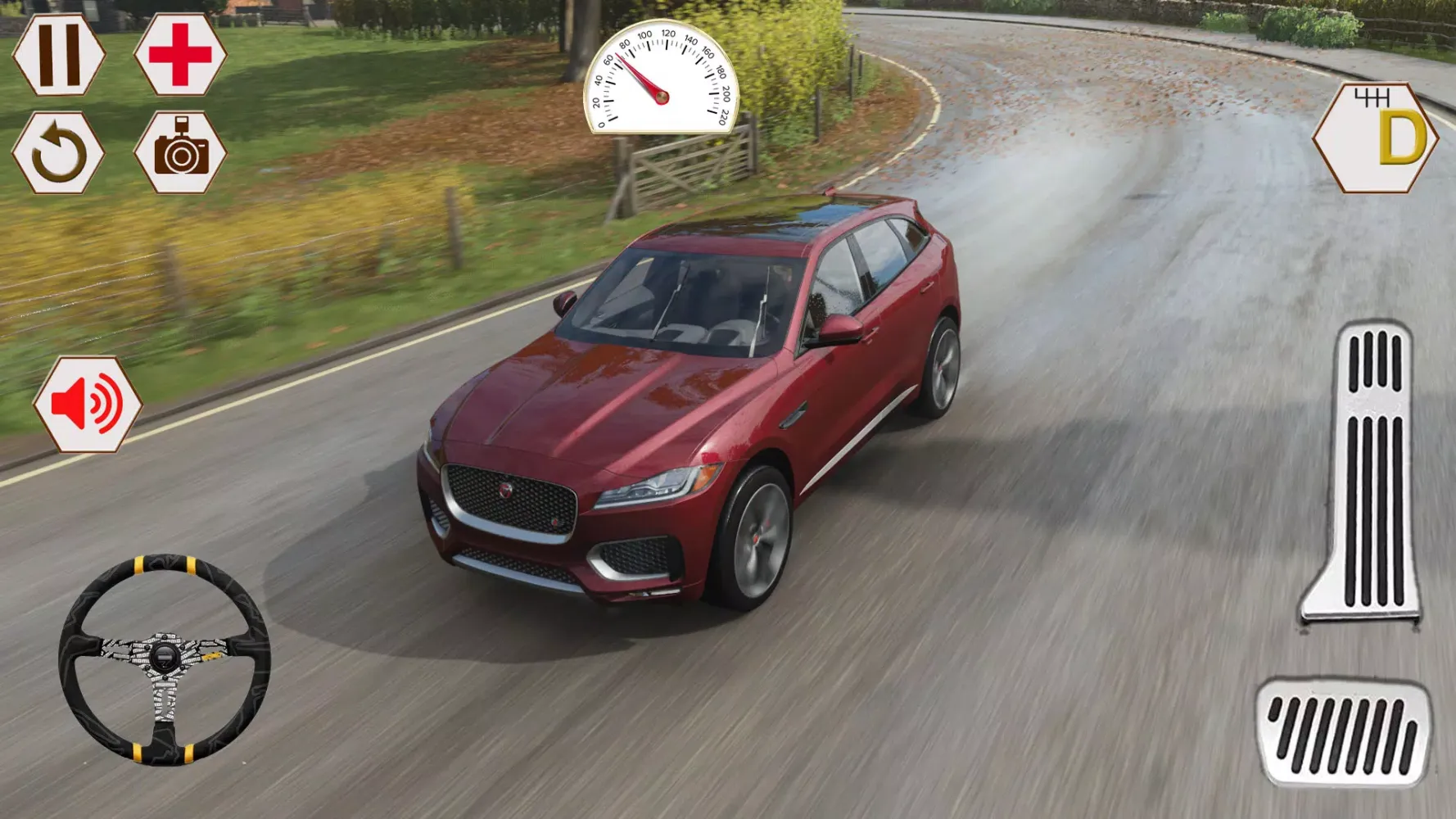 Captures d'écran de Drive Simulator Jaguar F Pace
