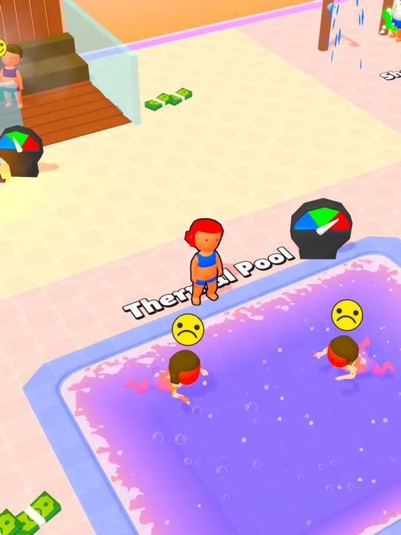 Tangkapan layar Spa Idle iPad 
