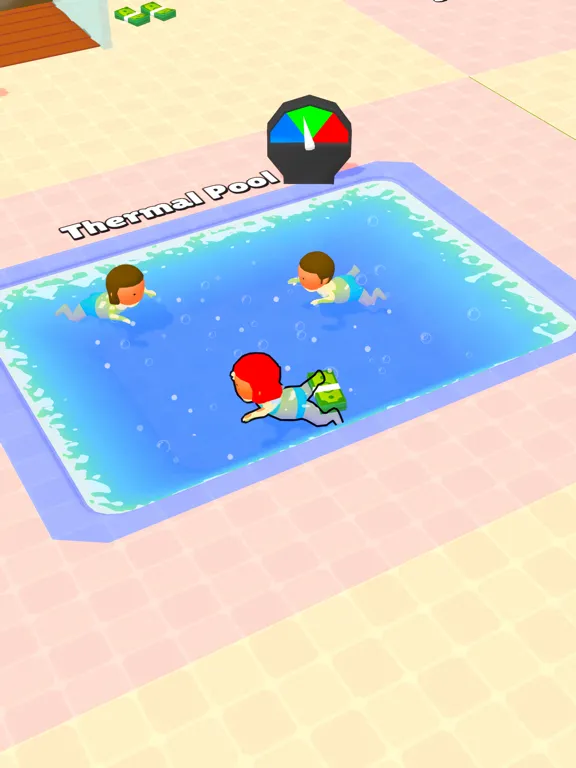 Tangkapan layar Spa Idle iPad 