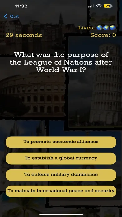 Trivia History World Knowledge سکرین شاٹس