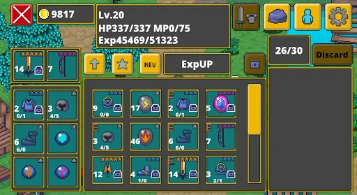 Tangkapan layar Labyrinth Legend