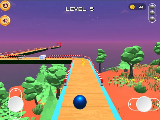 Rolling Balls in Forest iPad  Screenshots
