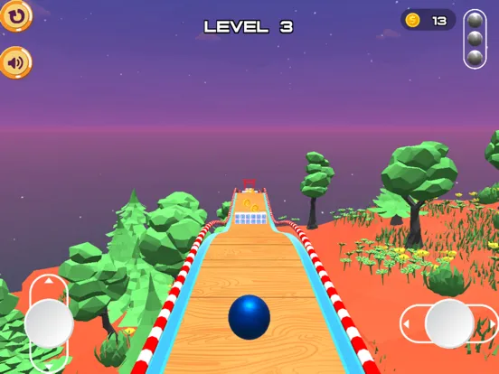 Rolling Balls in Forest iPad  Screenshots