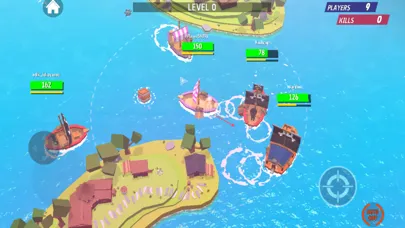 Ảnh chụp màn hình của War of Ships.io